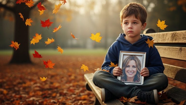 Teen Bully Smashed a Grieving Boy’s Photo of His Late Mom—Then a Cop Car Pulled Up, and the Officer Didn’t Yell