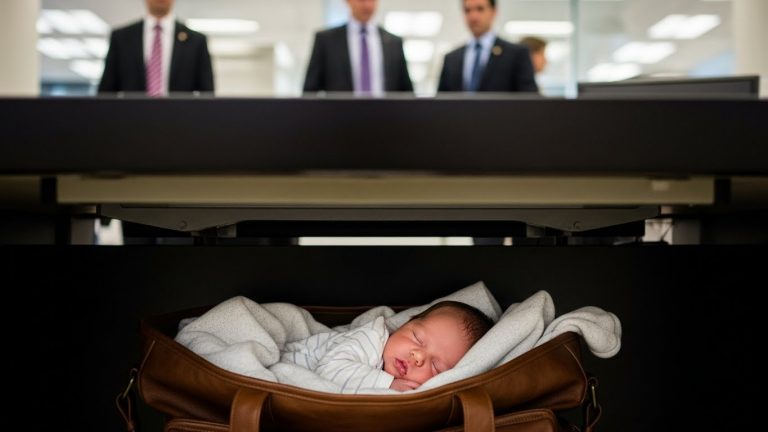 I Smuggled My Newborn Into My Office Because I Couldn’t Afford Childcare. When My CEO Caught Us Hiding Under The Desk, He Didn’t Fire Me—He Pulled Out His Camera And Did The Unthinkable.