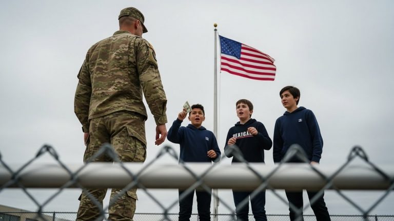 I Came Home Early From Deployment To Surprise My Son, But What I Saw Behind The Bleachers Made My Blood Boil. He Was Handing Over His Lunch Money Shaking Like A Leaf. They Didn’t Know Who I Was—Or What I Was Capable Of. Here Is What Happened When I Stepped Out Of The Shadows.