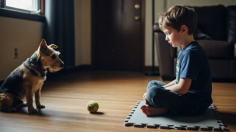 MY SON HASN’T MOVED WITHOUT HELP IN THREE YEARS. TODAY, HE DID THE IMPOSSIBLE. I’M STILL SHAKING AS I TYPE THIS. THEY TOLD ME TO GIVE UP ON HIM, TO ACCEPT THE SILENCE. BUT THEN CAME A SCRUFFY RESCUE DOG AND A BEAT-UP TENNIS BALL. IF YOU’VE EVER FELT LIKE GOD FORGOT YOUR FAMILY, PLEASE READ THIS. OUR LIVES CHANGED IN A SINGLE SECOND IN THAT OVERGROWN OHIO FIELD.