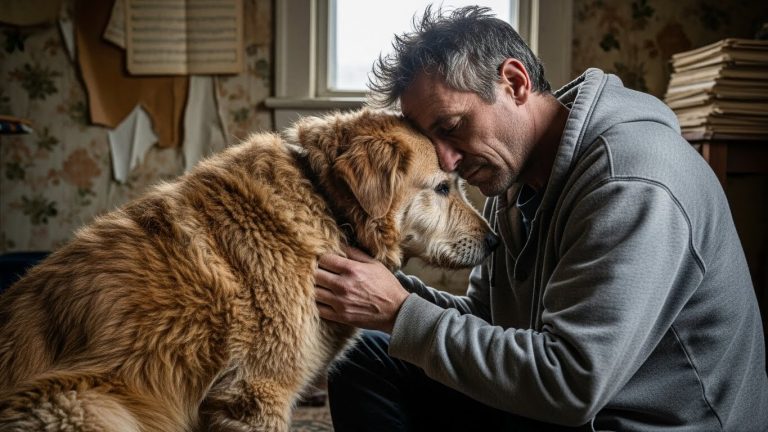 I lost my hearing, my career, and my will to live. Then a stray dog barked against my ribcage, and for the first time in a decade, I didn’t just hear the music—I felt the soul of it.