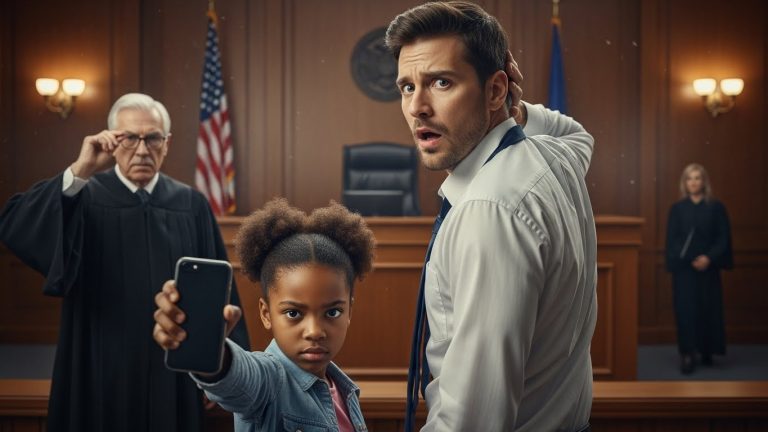 My Lawyer Walked Out on Me in the Middle of My Trial—Then a 10-Year-Old Girl Burst In and Dropped a Bombshell That Silenced the Judge.