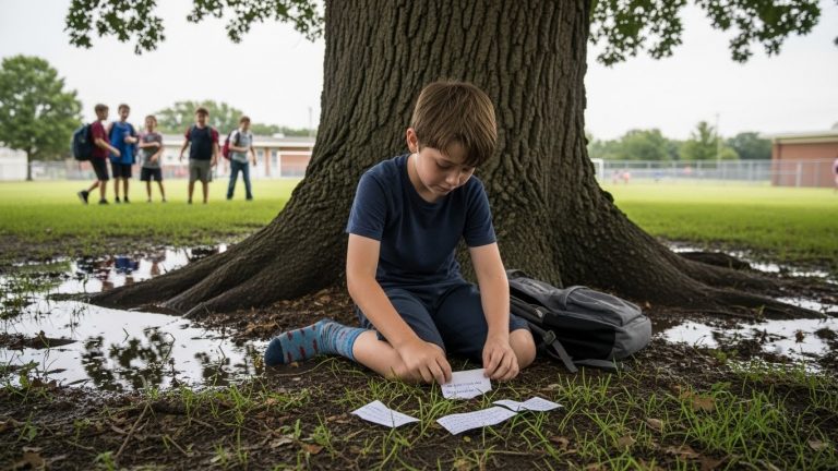 The School Bully Ripped Up A Starving Boy’s Letter To His Late Mother—But When The Principal Taped It Back Together, He Read One Sentence That Made Him Drop To His Knees
