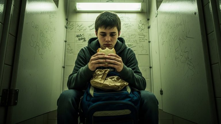 I FOUND MY GRANDSON EATING LUNCH IN A TOILET STALL: The Day I Taught A School Principal A Lesson About Dignity