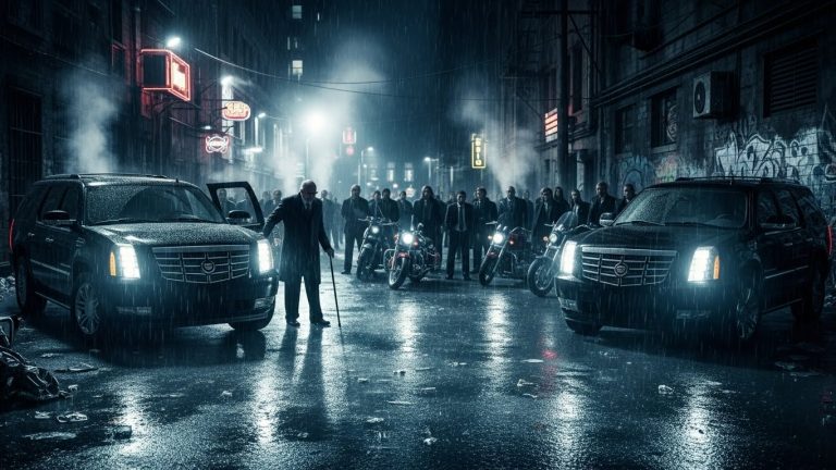 Street Thugs Cornered a Disabled Boy in an Alley, Laughing at His Tears—Until the Ground Shook and “The Ghost” Arrived with an Army