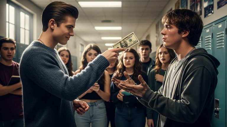 THE POOR MECHANIC’S REVENGE: Why a Struggling Teen Ripped Up a Billionaire’s $50,000 Check After Saving His Bully’s Life
