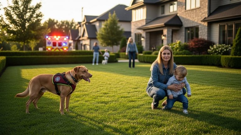 My Brother Called My Rescue Dog ‘Trash’ and Kicked Us Out of His Perfect Party—But When His Son Stopped Breathing, That ‘Trash’ Was the Only One Who Saw the Invisible Killer.
