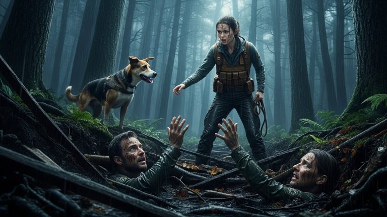 They Mocked Her “Broken” Rescue Dog and Kicked Her Out of the Academy. But When She Found Her Former Instructors Buried Alive in the Deep Woods, Maya Had to Make a Choice That Would Change Everything.