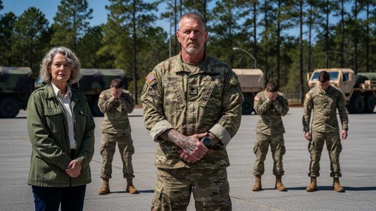 They Laughed At Her “Goodwill” Jacket And Called It Stolen Valor—Until A Brigadier General Walked In, Saw One Detail They Missed, And Dropped A Bombshell That Silenced The Entire Base.