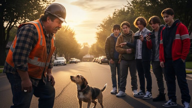 I Thought My Heart Was Dead After Losing My Daughter—Until I Saw Three Bullies Cornering A Terrified, Three-Legged Dog.