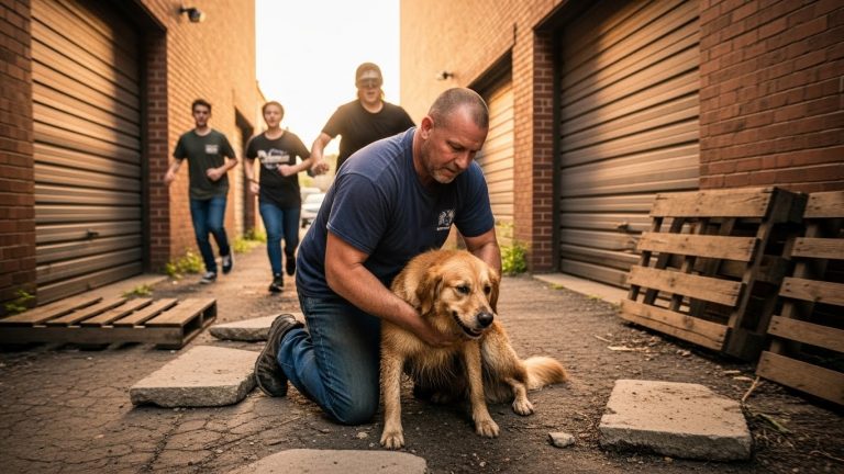 I WATCHED MY NEIGHBOR’S SON AND HIS FRIENDS DO THE UNTHINKABLE TO A DEFENSELESS STRAY IN THE ALLEY BEHIND OUR HOUSE, LAUGHING AS THEY THREW BRICKS