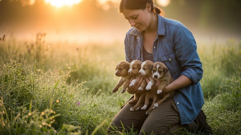 I Saved Four Orphaned Pups From Death, And The Village Called Me Crazy. Years Later, When A Killer Cornered Me In The Dark, They Returned To Pay Their Debt.