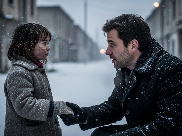 I Am the CEO Who Accidentally Starved My Employee. Her 6-Year-Old Daughter Collapsed at My Billion-Dollar Gate in a Blizzard and Whispered: “Sir, My Mom Didn’t Come Home.” I Dropped My Briefcase and Followed Her Footprints.