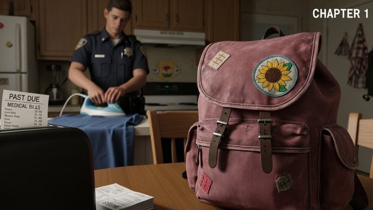 RICH TEENS MOCKED AN ORPHAN FOR HER “TRASH” BACKPACK, THEN HER COP BROTHER WALKED OUT THE STATION DOOR AND TAUGHT THEM A LESSON THEY WILL NEVER FORGET