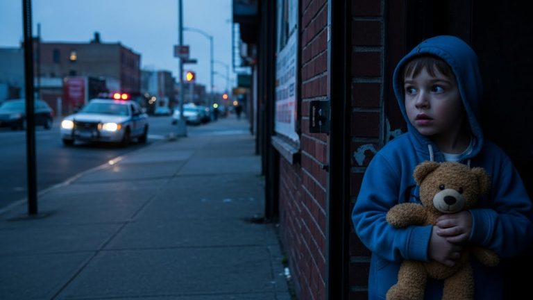 The 6-Year-Old Boy’s Silent Escape: He Walked 10 Blocks Alone, Clutching a Teddy Bear, to Find a Safe Place and the Secret He Carried is SHOCKING.