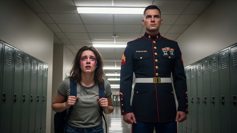 They Broke Her Spirit and Threw Her Dreams in the Dirt. They Didn’t See the Marine Standing Behind Them Until It Was Too Late.