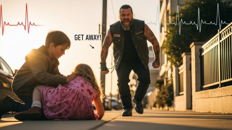 I Charged at the Homeless Boy Touching My Daughter—Then I Saw His Hands. What the Hell’s Angels Did Next Changed Our Town Forever.