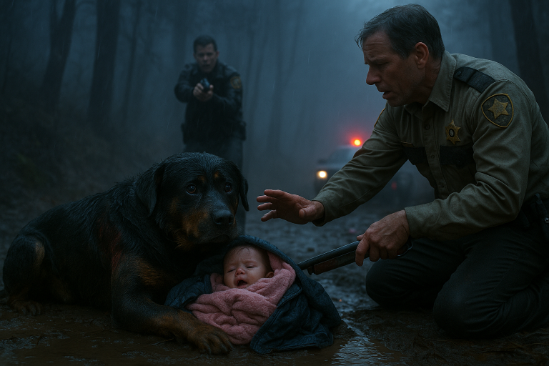 Everyone Thought the Dog Was Guarding a Baby’s Body — Until They Realized the Child Was Still Alive Because of It