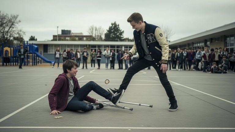 “He’s Dangerous,” They Said. But When My Disabled Son Fell Face-Down in the Dirt, This Biker Was The Only One Who Stopped.