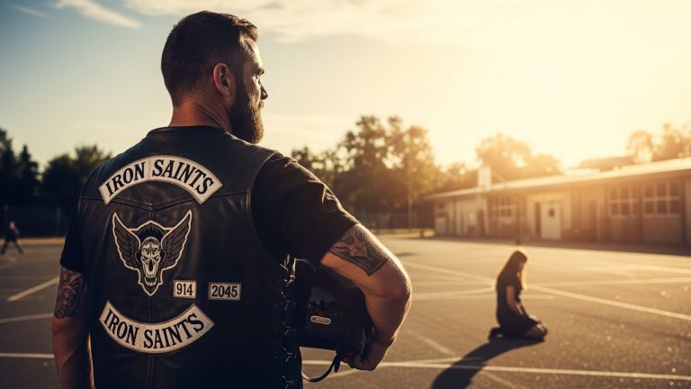 They Thought They Could Break My Little Girl’s Spirit By Forcing Her To Kneel On Burning Asphalt While The Popular Kids Laughed—They Didn’t Know Her Daddy Was The President Of The ‘Iron Saints’ MC, And We Were About To Turn Show-and-Tell Into A Lesson They Would Never Forget.