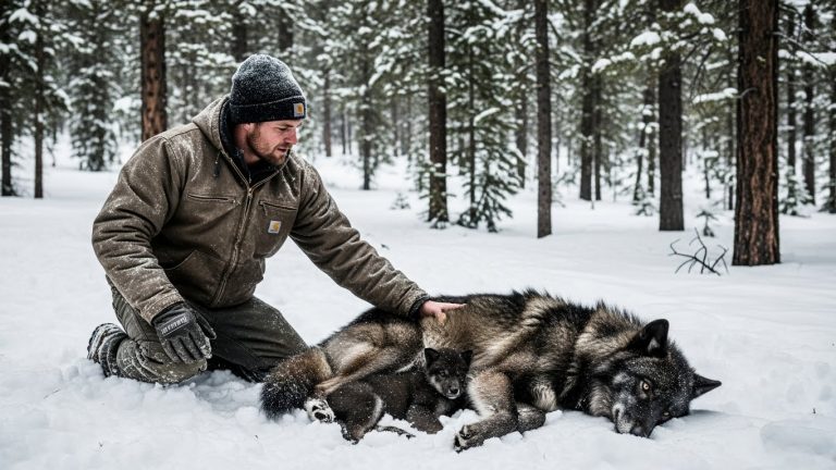 I thought I was saving a life in the freezing Montana wilderness, but I unknowingly painted a target on my family’s back. When the sun came up, the silence of the forest was broken by screams, and I realized my act of kindness had summoned a nightmare that would change our small town forever.