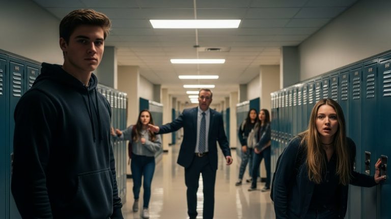 The School Board Was About To Expel A “Violent” Student For Shoving A Girl, Until The Principal Found A Crumpled Note That Revealed He Wasn’t Attacking Her—He Was Saving Her