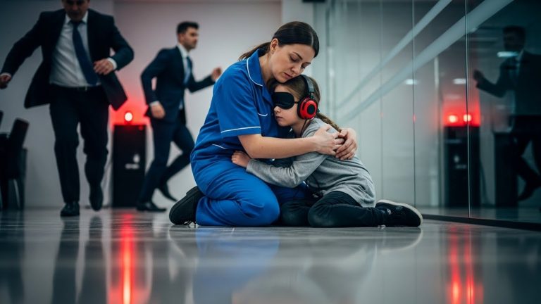 He Fired The Poor Cleaning Lady For Hiding Her Blind Daughter In A Closet, But When The 6-Year-Old Walked Into The Server Room And “Sang” To The Computers, The CEO Dropped To His Knees In Tears—You Won’t Believe What Happened Next
