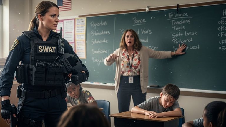 She drowned his medical device to “teach him a lesson”—then realized his mom is the SWAT Commander.