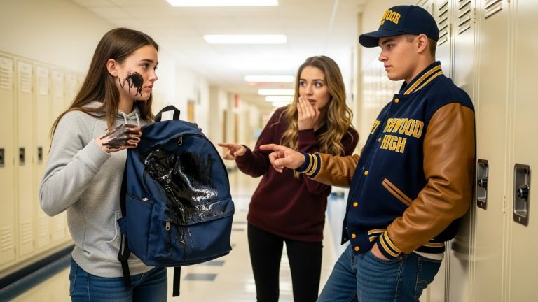 I Thought I Was Invisible. Then They Wrecked My Life With a Gallon of Black Ink. You Won’t Believe Who Watched It Happen—The School’s ‘Perfect’ Star.