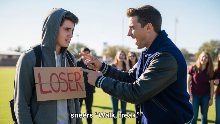 They Forced Me to Wear a ‘LOSER’ Sign. Then My Military Father Walked Onto the Field.