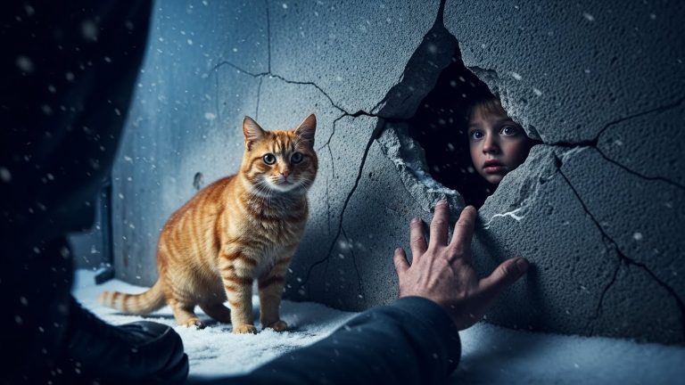 The Stray Cat Kept Stealing My Food and Running Away. I Followed Him to a Ruined Factory and Found a Nightmare Behind the Wall.