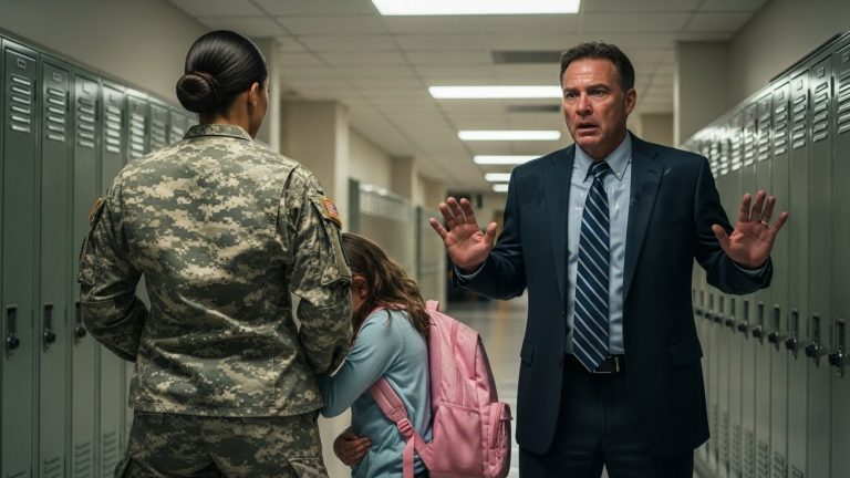 He Thought He Could Drag My Weeping Daughter Down The Hallway Like A Ragdoll Because Nobody Was Watching. He Didn’t Know I Was Standing Right Behind Him, Fresh From A Combat Tour, And I Was About To Unleash Absolute Hell.