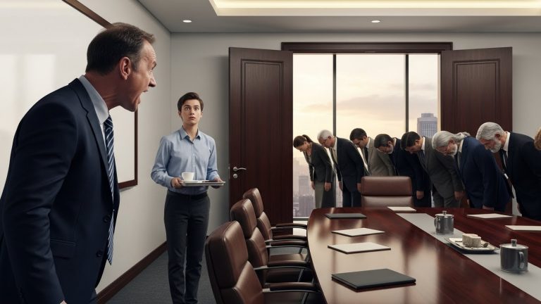 My Arrogant CEO Screamed In My Face, Calling Me A “Worthless, Brainless Roach” Just Because I Forgot The Splenda. He Didn’t Know I Was Actually The Majority Shareholder Doing An Undercover Audit. Five Minutes Later, The Board Of Directors Walked In And Bowed To ME. The Look Of Pure Terror As The Color Drained From His Face Was The Most Satisfying Moment Of My Life.