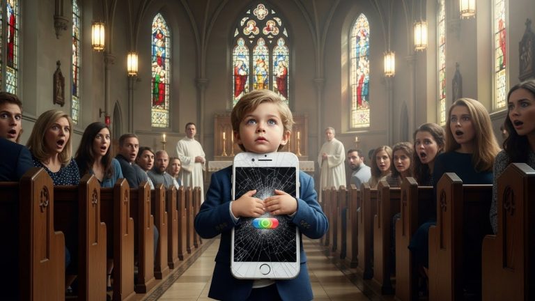 A 4-Year-Old Always Carried a Broken Phone — When It Rang Again, No One Could Hold Back Their Tears