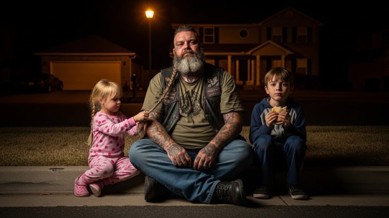I CAME HOME TO FIND MY HUSBAND GONE AND MY BABIES ON THE CURB WITH THE “MONSTER” NEXT DOOR.