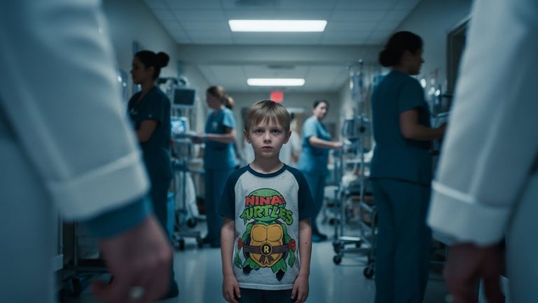 I screamed at a seven-year-old boy to be quiet when he whispered that my patient was about to die. Ten seconds later, the EKG flatlined. But the real terror started when he grabbed my hand, looked me dead in the eye, and whispered, “Doctor, you’re next.”