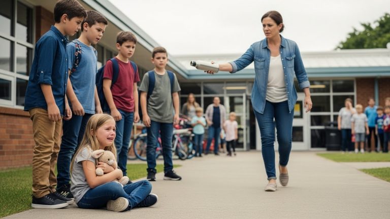 They Threw A Heavy Metal Bottle At My Daughter’s Spine And Laughed While She Crumbled To The Ground—But When The “Rich Mom” Called Me Trash, I Showed Her Exactly What A Soldier’s Rage Looks Like.