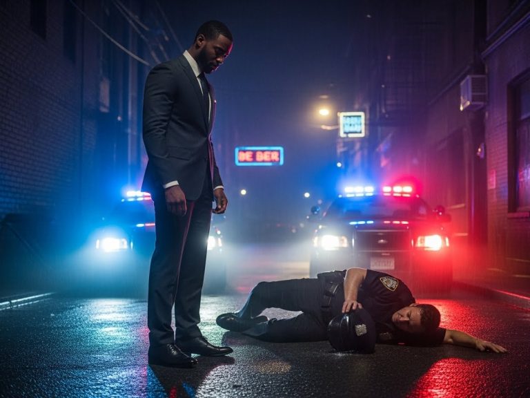 I Found a Dying Female Cop Bleeding Out in an Alley. When She Whispered Who Did It, I Knew I Couldn’t Walk Away.