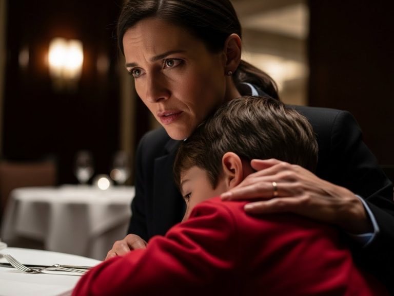 Billionaire Mom Freezes When Her Son Begs a Poor Stranger for the One Thing She Can’t Buy