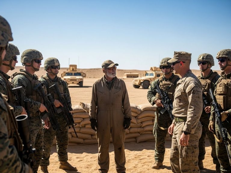 The Marines Laughed At The Old Janitor Giving Advice – Until He Picked Up The Rifle And Did The Impossible.