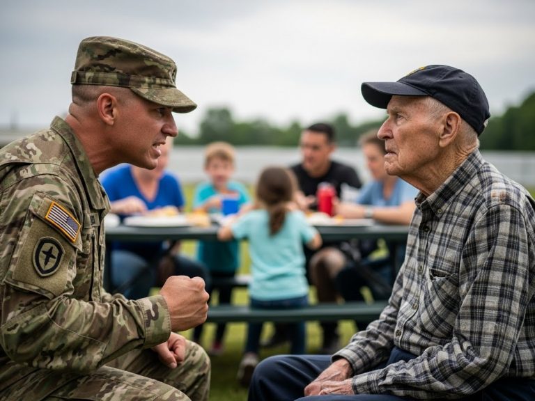The Young Rangers Laughed At The Old Man’s ‘Prison Doodle’ Tattoo And Accused Him Of Stolen Valor.