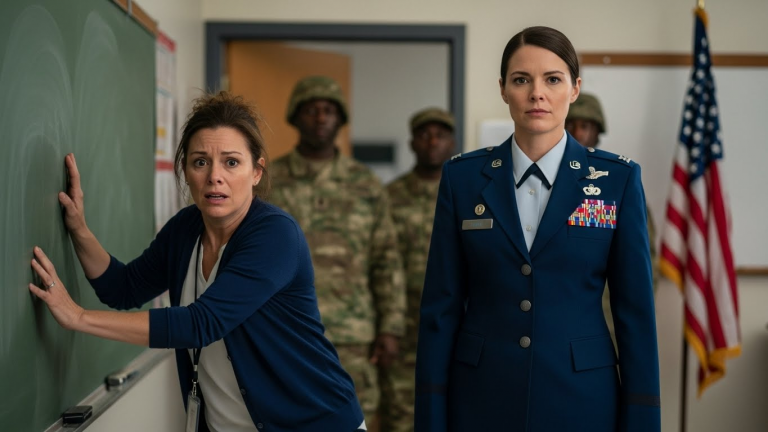 The Teacher Mocked My “Mute” Son And Laughed When He Cried—She Didn’t Know I Was Outside With My Squad, And I Am A U.S. General.