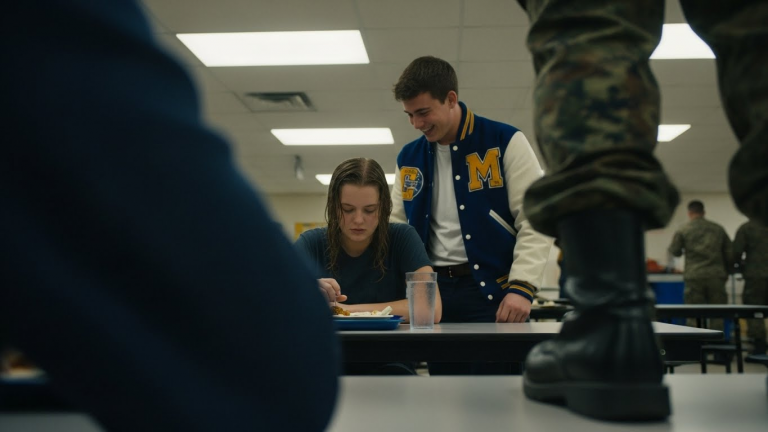 They Poured Milk on My Sister for Laughs. They Didn’t Know Her Brother Was a Marine Who Just Walked In With His Entire Squad.