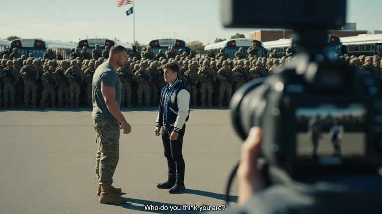 I Watched The High School Quarterback Slam My Little Sister To The Concrete. He Had No Clue My Entire Battalion Was Watching From The Shadows.