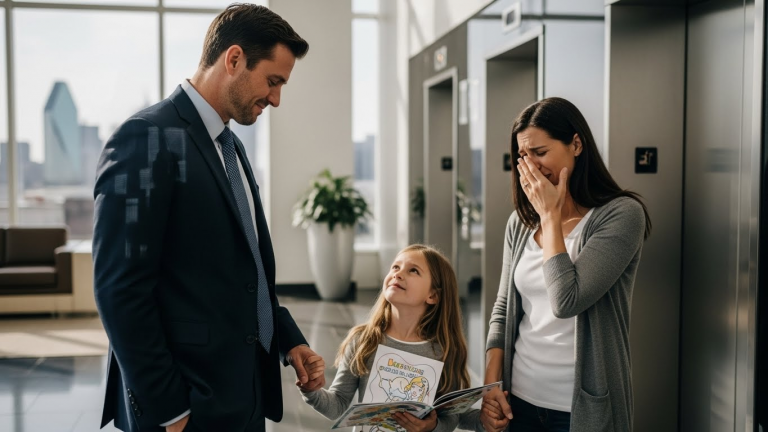 “My Mommy Is Sick, But She Still Works…”—The Little Girl Whispered, And The CEO Couldn’t Stay Silent: He Gave Her The Company