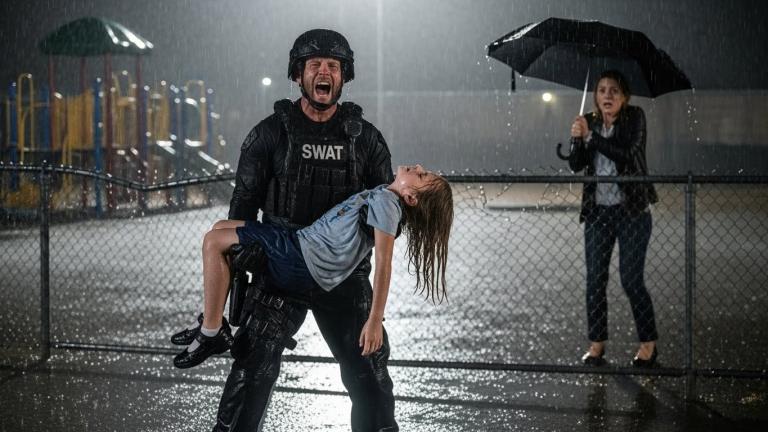A 6-Year-Old Girl Was Forced To Kneel In The Rain Until She Passed Out — And Her SWAT Officer Father Just Arrived.