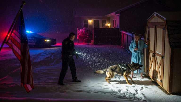 The only thing that saved me from the Ohio deep freeze was a K9 officer’s nose. What he found when he broke down the shed door will haunt me forever. THE ARREST IS ONLY THE BEGINNING.