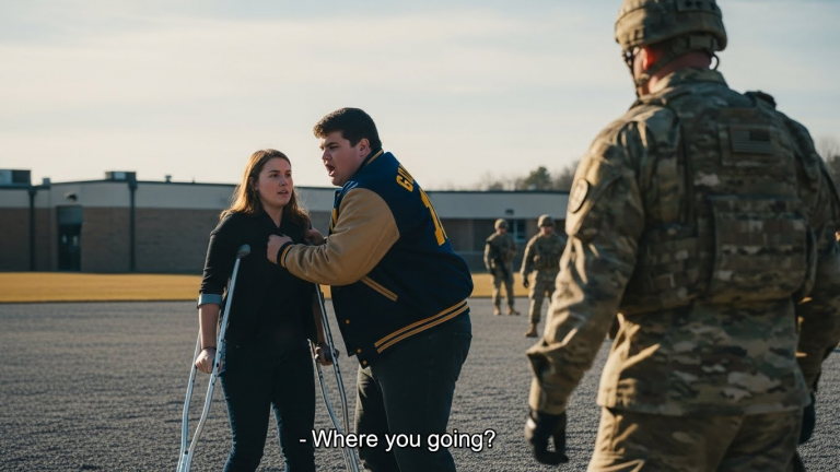 The High School Bully Laid Hands on My Disabled Daughter. He Didn’t Know Her Father Was a National Guard Sergeant Leading a Convoy Home.