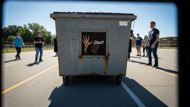 They Locked My Daughter in a Rolling Dumpster. What Happened Next Stunned the Entire Town. You Won’t Believe Who Showed Up, or Why.