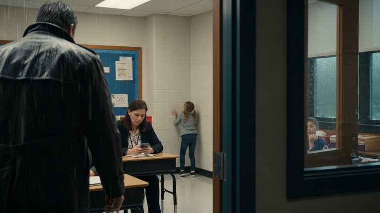 MY 6-YEAR-OLD WAS FORCED TO STAND AGAINST A WALL UNTIL HER LEGS SHOOK—THE TEACHER DIDN’T KNOW HER DAD WAS A DETECTIVE.